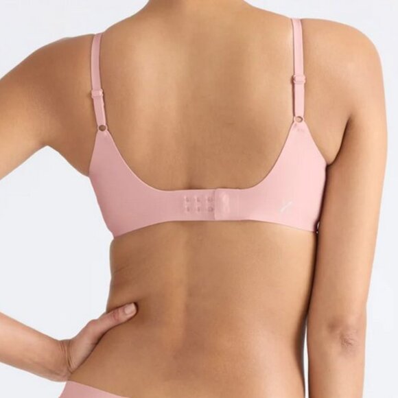 Knix Revolution Shadow Mesh T-Shirt Bra in Rose Water Pastel Pink, L+ - Picture 2 of 16